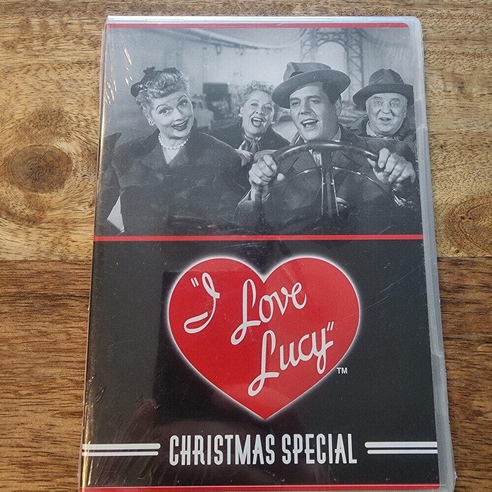 I Love Lucy Christmas Special DVD Black & White Columbia House New Sealed